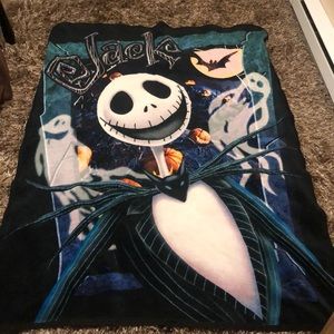 Nightmare Before Christmas Jack Throw Blanket